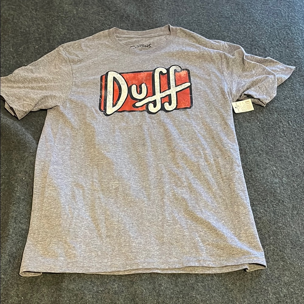 The Simpsons Duff t shirt